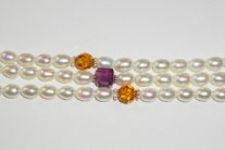 birthstone beaded bracelet