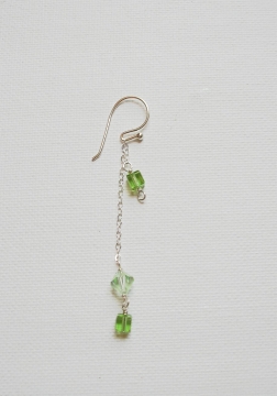 Dangling Chain Crystal Earrings Project