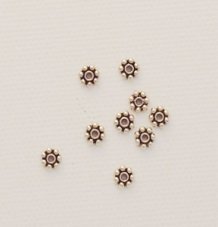 Photo of daisy spacer beads