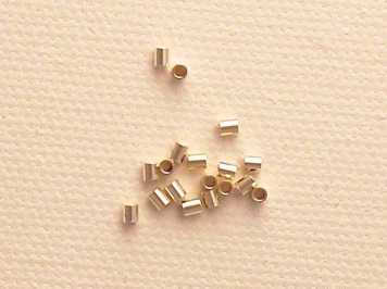 Photo of crimp beads or crimping beads for making jewelry