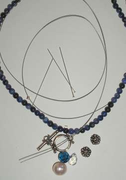 Sodalite Toggle Necklace