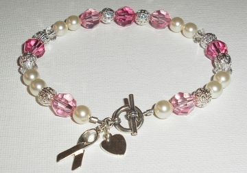 Breast Cancer Awareness Bracelet