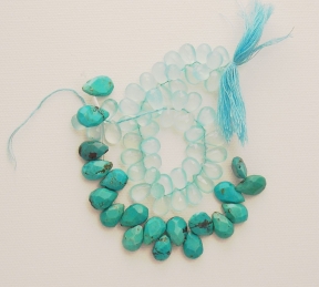 Photo of briolette beads