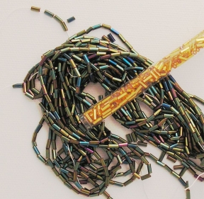 Photo of bugle beads