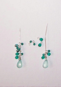 Chalcedony Earrings