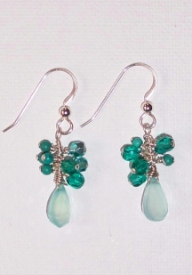 Chalcedony Earrings