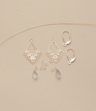 Swarovski Crystal Chandelier Earrings Project