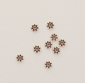 Photo of daisy spacer beads