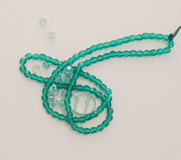 Photo of miscellaneous glass beads