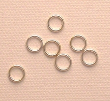 Photo of jump rings for making jewelry Photo of jump rings for making jewelry