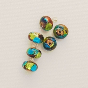 Photo of lampwork beads