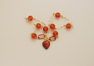 Lampwork and Wirework Necklace Project Lampwork and Wirework Necklace Project