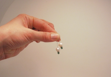 Pearl and Crystal Earrings Project