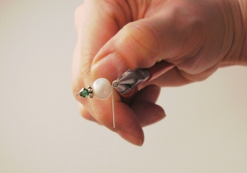 Pearl and Crystal Earrings Project Pearl and Crystal Earrings Project