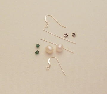 Pearl and Crystal Earrings Project Pearl and Crystal Earrings Project