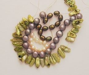 Photo of pearl beads