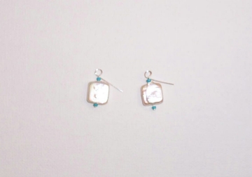 Square Pearl Earrings