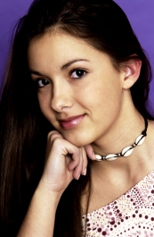 Woman wearing casual choker Woman wearing casual choker