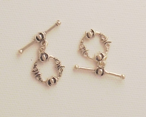 Photo of toggle clasp Photo of toggle clasp