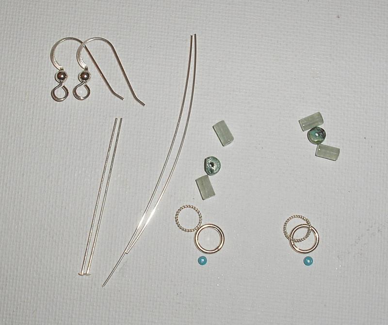 Turquoise Tube Earrings