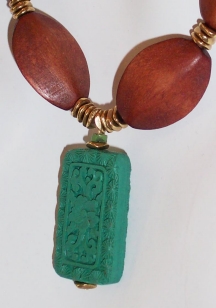 Link Chain Necklace Project Wood Bead Necklace