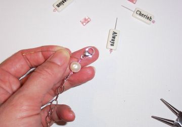 Lampwork Bead Bracelet Project Word Bead Charm Bracelet Project