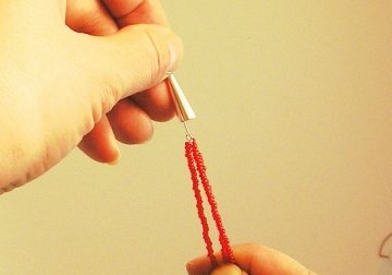 How to use a bead cone