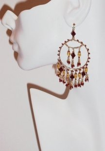 Gold Chandelier Earrings