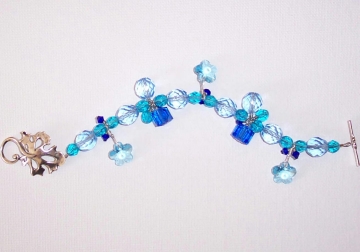 Blue Crystal Bracelet