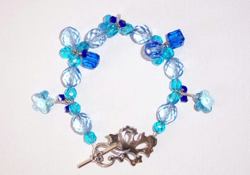 Blue Crystal Bracelet