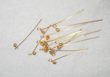 Gold Wire Earrings