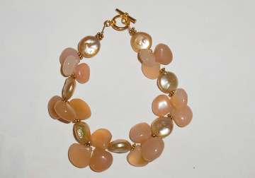 Chalcedony Briolette Bracelet