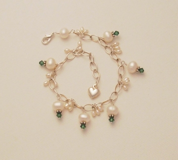 Pearl and Crystal Bracelet Project