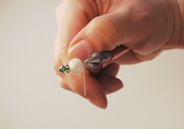 Pearl and Crystal Earrings Project Pearl and Crystal Earrings Project