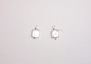 Square Pearl Earrings